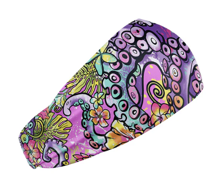 SPACEFISH Octofloral Splatterparty Headband