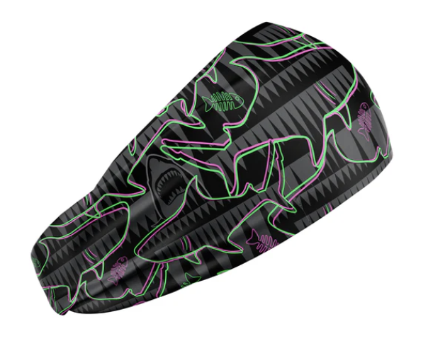 SPACEFISH Neon Jaws Headband