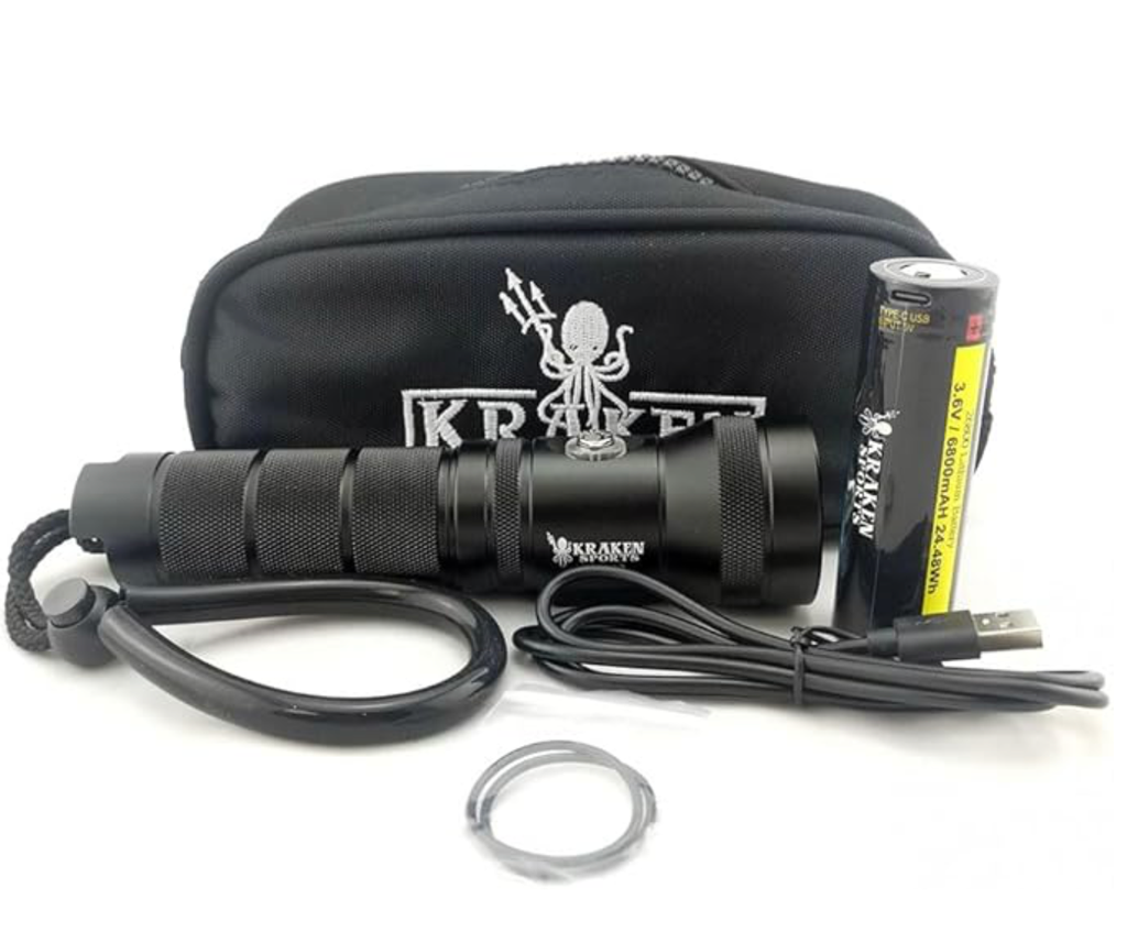 Kraken Dive Light LED 2500 black
