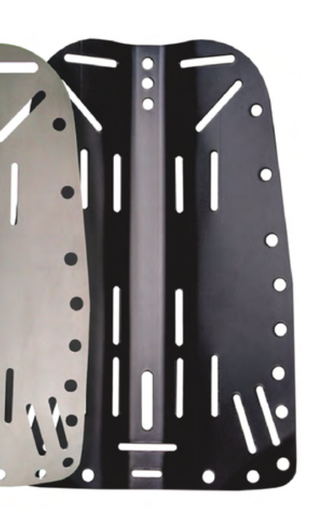 [TK0910] ISC Aluminum Backplate - black